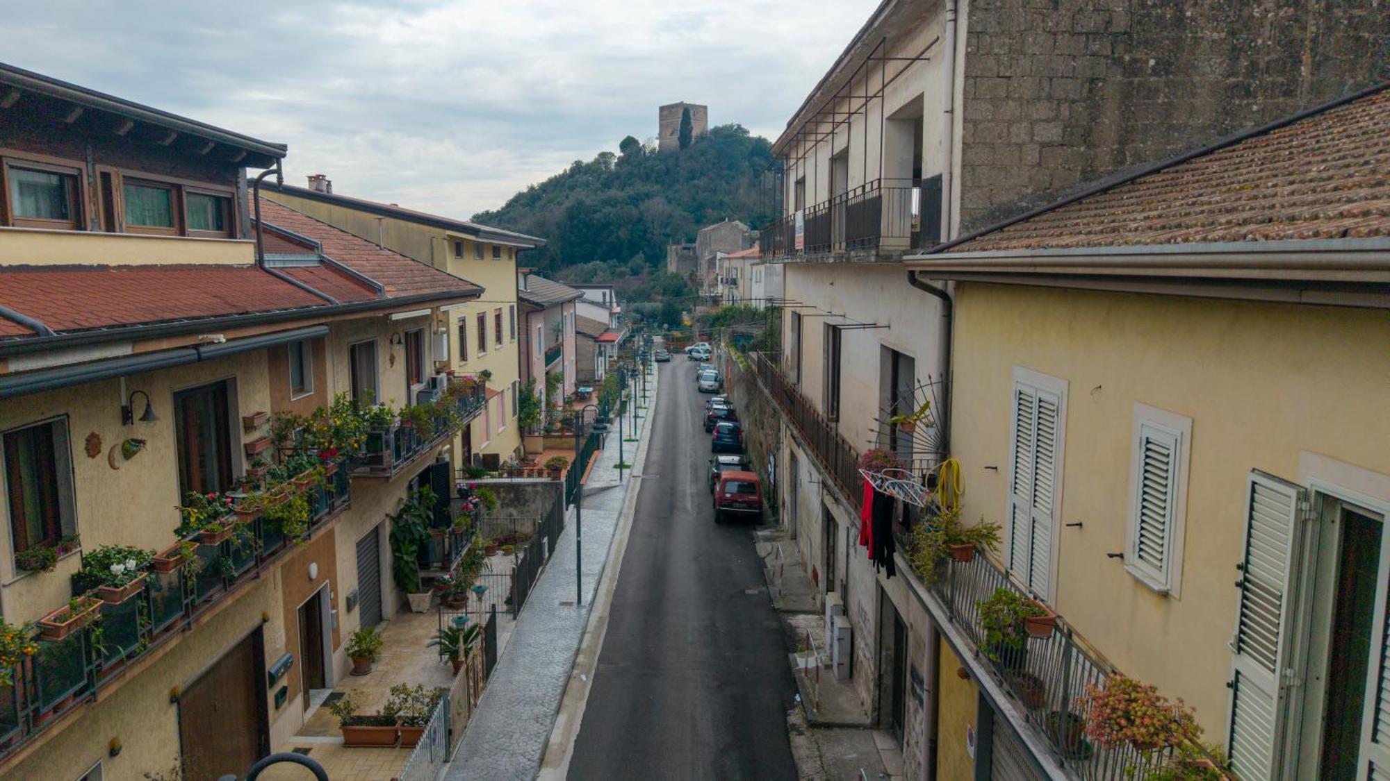 Sotto La Torre Apartman Caiazzo Kültér fotó